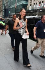 SUTTON FOSTER Leaves Today Show in New York 07/22/2024