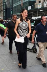 SUTTON FOSTER Leaves Today Show in New York 07/22/2024