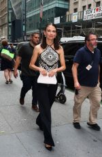 SUTTON FOSTER Leaves Today Show in New York 07/22/2024