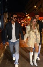SYDNEY SWEENEY Out for Dinner in Paris 07/11/2024