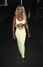 TANYA MANHENGA at The Boohoo Event to Watch Love Island Final at Dear Sailor in Manchester 07/29/2024