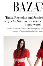 TANYA REYNOLDS and JESSICA PLUMMER for Harper