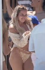 TASHA GHOURI in Bikini at a Party with Friends in Marbella 07/06/2024