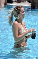 TASHA GHOURI in Bikini at a Party with Friends in Marbella 07/06/2024