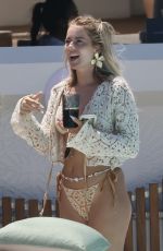 TASHA GHOURI in Bikini at a Party with Friends in Marbella 07/06/2024