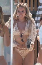 TASHA GHOURI in Bikini at a Party with Friends in Marbella 07/06/2024