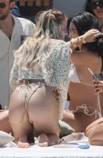 TASHA GHOURI in Bikini at a Party with Friends in Marbella 07/06/2024