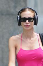TAYLOR MEGA Leaves a Gym in Milan 07/09/2024
