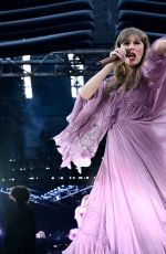 TAYLOR SWIFT Performs at The Eras Tour in Amsterdam 07/04/2024