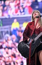 TAYLOR SWIFT Performs at The Eras Tour in Amsterdam 07/04/2024