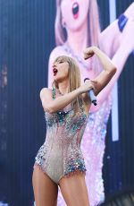 TAYLOR SWIFT Performs at The Eras Tour in Milan 07/13/2024