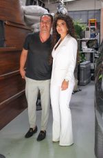 TERESA GIUDICE and Luis Ruelas Sharing a Kiss as They Leaves Live with Kelly and Mark in New York 07/09/2024