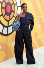 THUSO MBEDU at Charlize Theron Africa Outreach Project 2024 Block Party in Universal City 07/13/2024