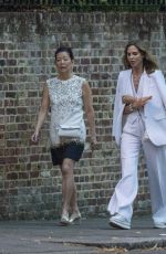 TRINNY WOODALL and ANDREA WONG Out for a Late Evening Dinner in Notting Hill 07/25/2024