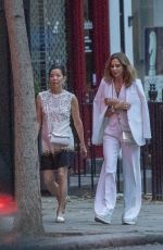 TRINNY WOODALL and ANDREA WONG Out for a Late Evening Dinner in Notting Hill 07/25/2024