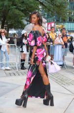 UBAH HASSAN Arrives at Marc Jacobs Fashion Show in New York 07/01/2024