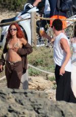 URSULA CORBERO Out for Lunch with Friends at Chezz Gerdy Restaurant in Formentera 06/30/2024
