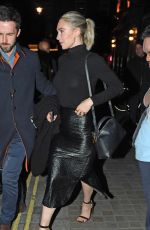 VANESSA KIRBY Out for Dinner in London 07/11/2024