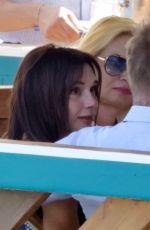 VICTORIA and David BECKHAM on Their Holiday in Nerano 07/27/2024