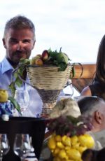 VICTORIA and David BECKHAM on Their Holiday in Nerano 07/27/2024