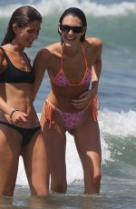 VITTORIA CERETTI and Friend in Bikinis at Santa Maria Beach in Forte dei Marmi 07/23/2024