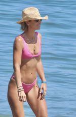 VOGUE WILLIAMS in a Pink Bikini at a Beach in Sotogrande in Spain 07/24/2024