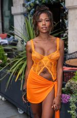 WHITNEY HUGHES at Summer Party for Haircare Brand Batiste at Radio Rooftop Bar in London 07/23/2024