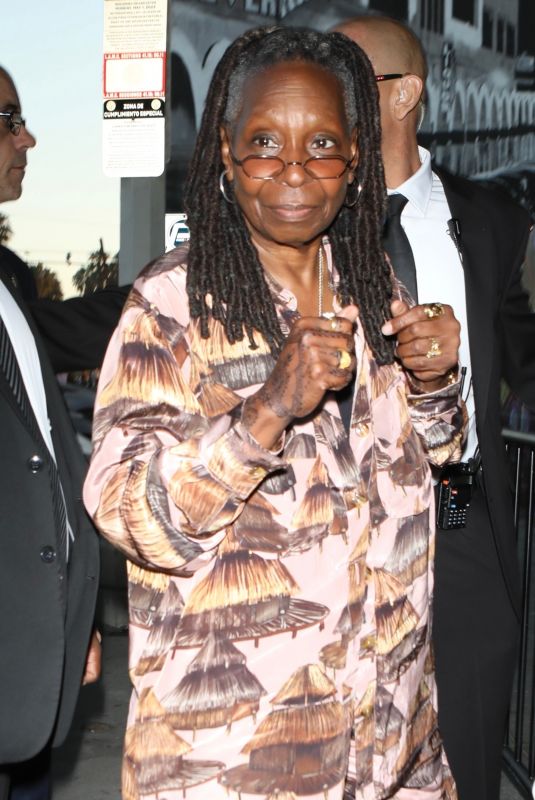 WHOOPI GOLDBERG Arrives at A Night with Whoopi Event in Venice 07/20/2024
