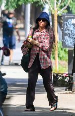 /Z/OE KRAVITZ Out and About in New York 