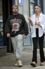 ZARA MCDERMOTT and Sam Thompson Out in London 07/15/2024