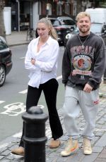 ZARA MCDERMOTT and Sam Thompson Out in London 07/15/2024