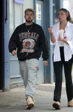 ZARA MCDERMOTT and Sam Thompson Out in London 07/15/2024