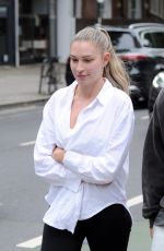 ZARA MCDERMOTT and Sam Thompson Out in London 07/15/2024