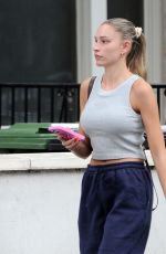 ZARA MCDERMOTT Out and About in London 07/15/2024
