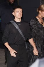 ZENDAYA and Tom Holland Leaves Romeo and Juliet Press Night in London 05/23/2024
