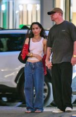 ZOE KRAVITZ and Channing Tatum Out in New York 07/15/2024