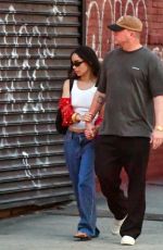 ZOE KRAVITZ and Channing Tatum Out in New York 07/15/2024