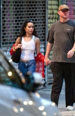 ZOE KRAVITZ and Channing Tatum Out in New York 07/15/2024