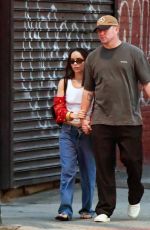 ZOE KRAVITZ and Channing Tatum Out in New York 07/15/2024