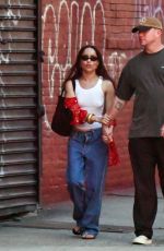 ZOE KRAVITZ and Channing Tatum Out in New York 07/15/2024