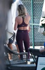 ABBEY CLANCY Leaves a Gym in Algarve in Portugal 08/12/2024