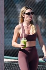 ABBEY CLANCY Leaves a Gym in Algarve in Portugal 08/12/2024
