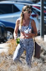 ABBEY CLANCY Leaves Yoga Class on Holiday in Algarve 08/04/2024