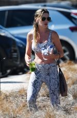 ABBEY CLANCY Leaves Yoga Class on Holiday in Algarve 08/04/2024