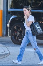 ADDISON TIMLIN Leaves a Natural Wine Store in Los Angeles 08/27/2024