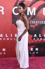 ADINA PORTER at Alien: Romulus Premiere in Los Angeles 08/12/2024