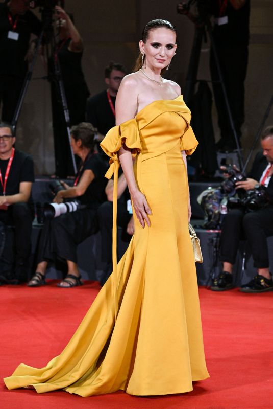 AGATHA MAKSIMOVA at Three Friends Premiere at 81st Venice International Film Festival 08/30/2024