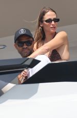 AGATHE TEYSSIER and Tony Parker at a Yacht in Saint-Tropez 08/05/2024