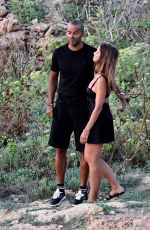 AGATHE TEYSSIER and Tony Parker at Hostel La Torre in San Antonio, Ibiza 08/26/2024