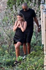 AGATHE TEYSSIER and Tony Parker at Hostel La Torre in San Antonio, Ibiza 08/26/2024